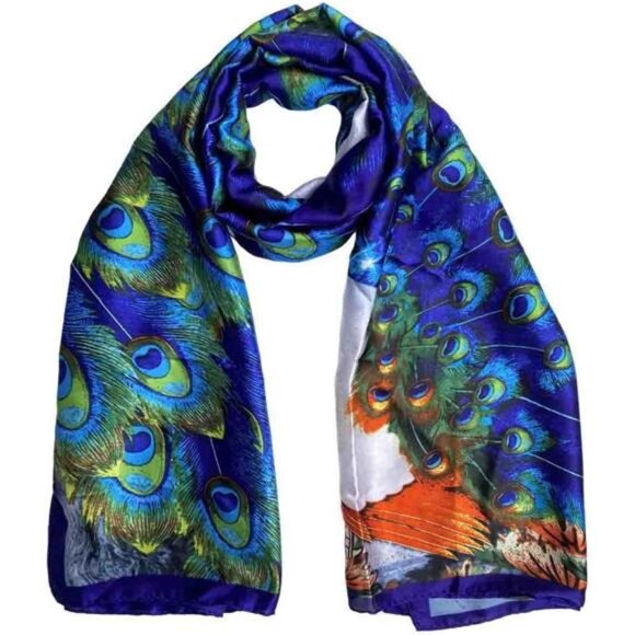 Accessories - Scarfs for Women Dressy Fashion Scarves Long Floral Pattern Scarf